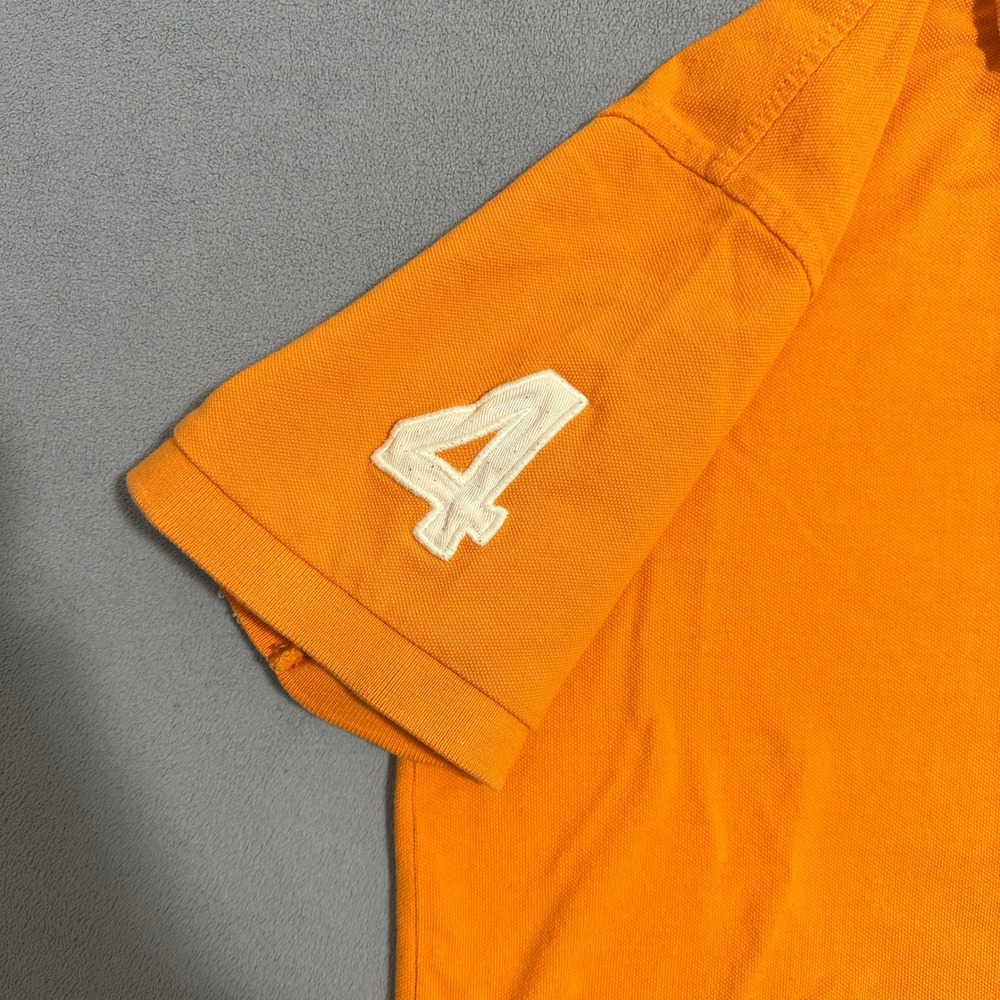Polo Ralph Lauren Big Pony Classic Fit Short Sleeve Polo Shirt Orange Men Size M - Picture 7 of 10